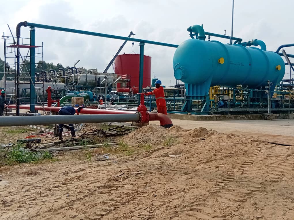 Horizontal diesel tank project